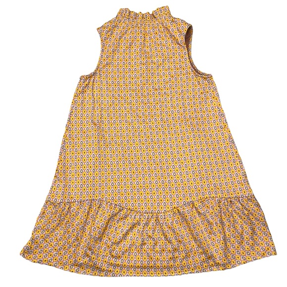 Tyler Boe V Neck Sleeveless Poppy Jacquard Retro Dress size Medium - Picture 5 of 10